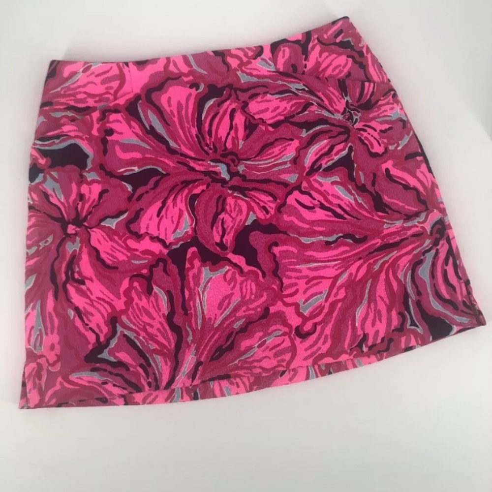 Lilly Pulitzer Marigold Skort Flirty Print Sz 0